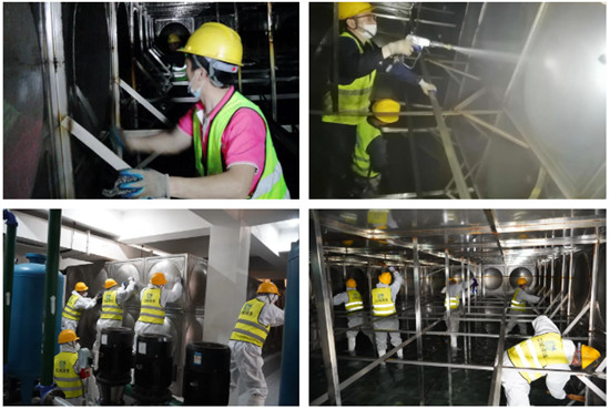 武漢三鎮(zhèn)，夏季水箱清洗