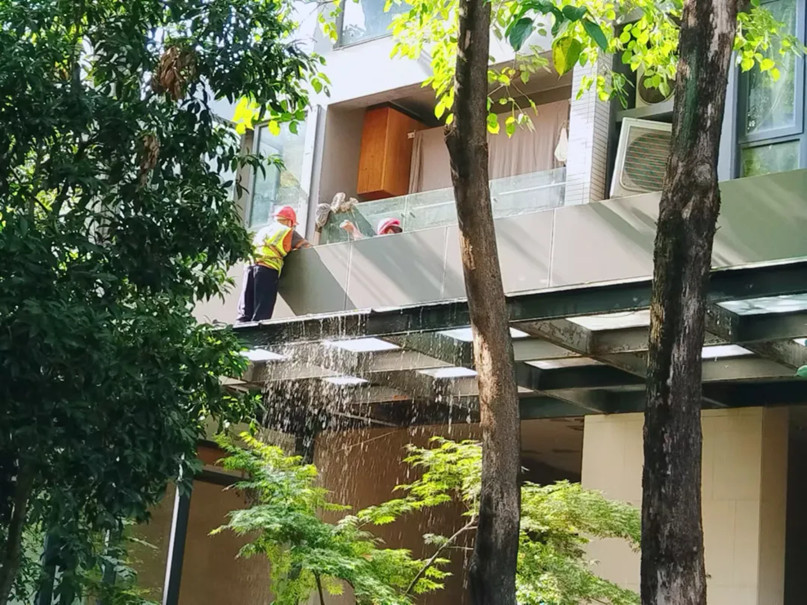 國際花園，洗雨眉啦！